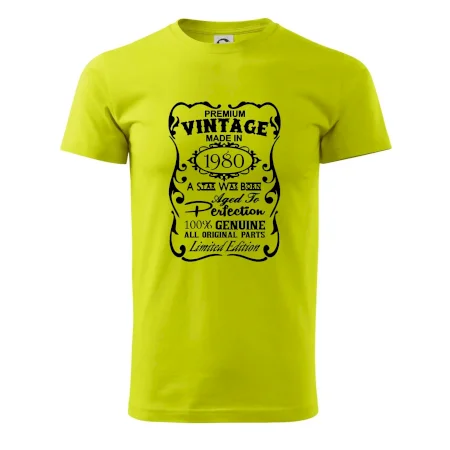 Vintage Etiketa - 1980