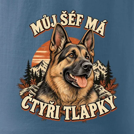 Můj šéf má čtyři tlapky - německý ovčák