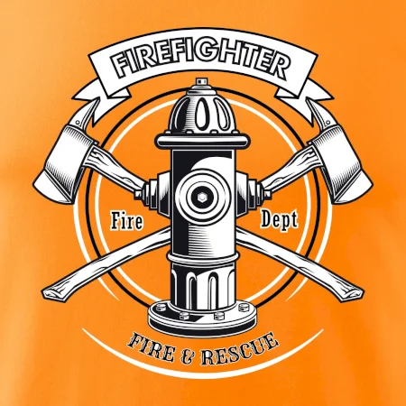 Firefighter logo Fire and rescue