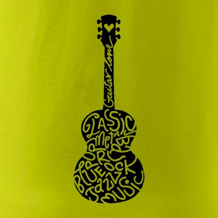 Gitara - názvy hudobných štýlov