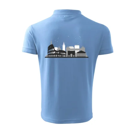 Rím silueta pamiatky