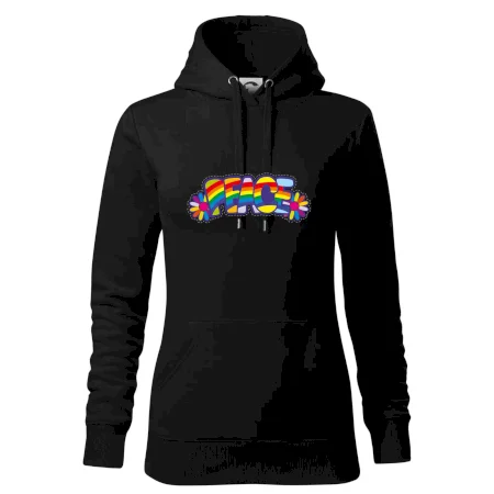 Peace nápis dúhový