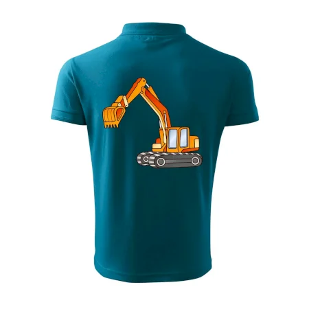 Bager bez nápisu oranžový