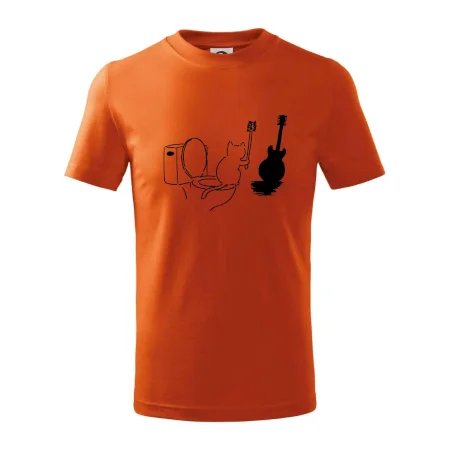 Mačka a gitara WC