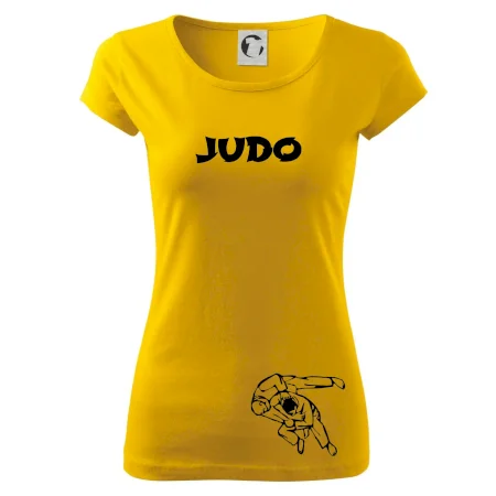 Judo nápis + postavy
