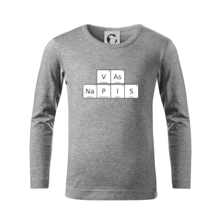 Vlastný nápis - periodická tabuľka