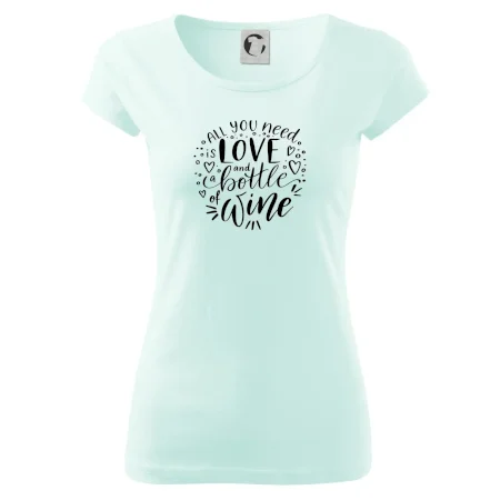 All you need is love and bottle of wine