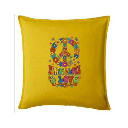 Peace and love - na výšku s květy