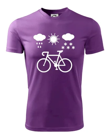 Cyklista za každého počasia