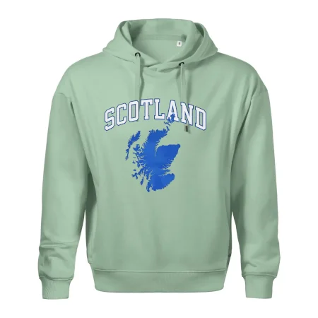 Scotland nápis s mapou
