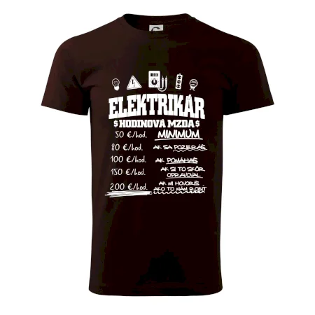 Hodinová mzda elektrikár
