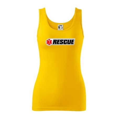 Záchranár rescue kríž červený