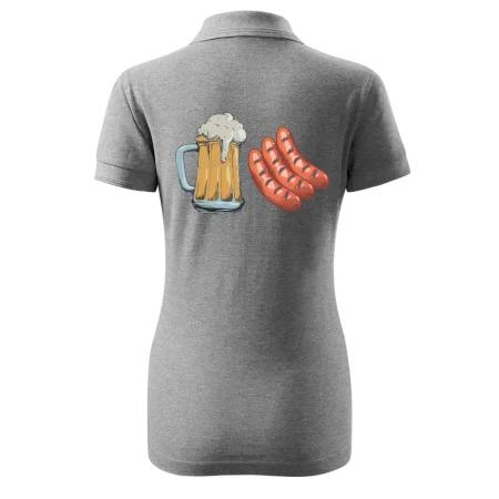 Pivo a klobása