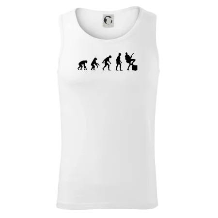 Evolúcia gitarista - noha na kombe