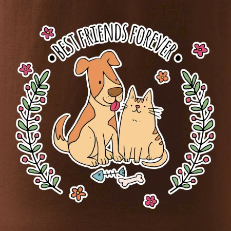 Mačka a pes best friends