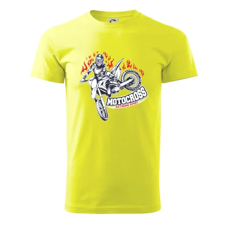 Motocross extreme sport fire