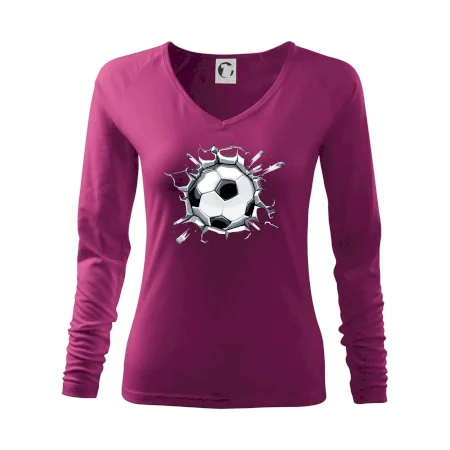 Futbalová lopta v triku