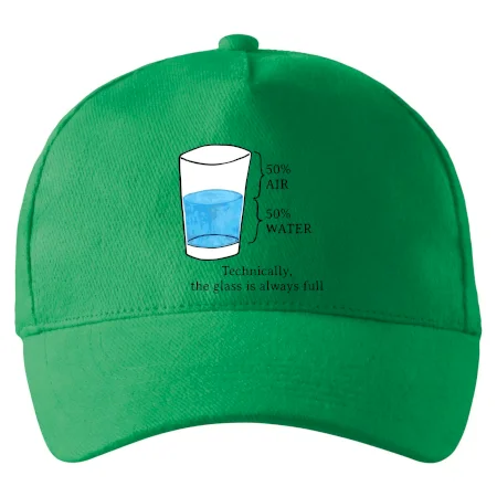Technically, the glass is always full