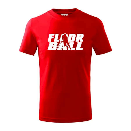 Floorball nápis rovný