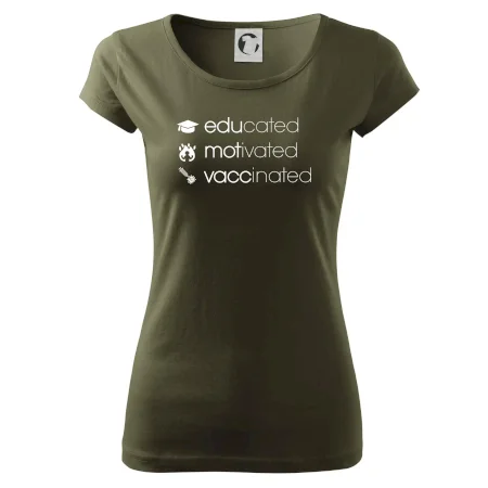 Educated motivated vaccinated