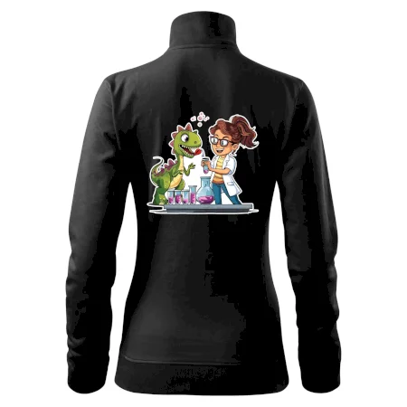 Chemik a dinosaurus - dievča