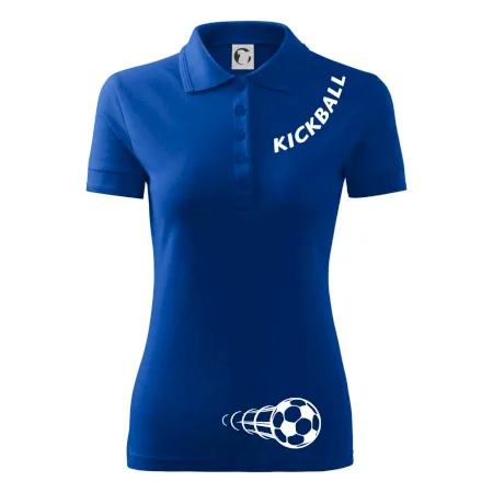 Kickball nápis šikmo