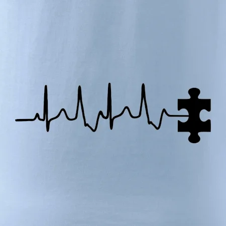 EKG puzzle rozpojené