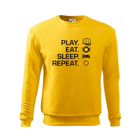 MMA eat sleep repeat