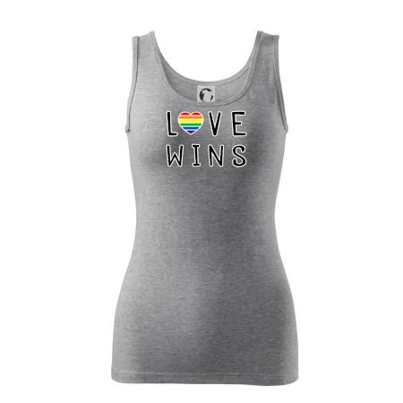 Love wins nápis