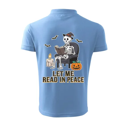 Let me read in peace