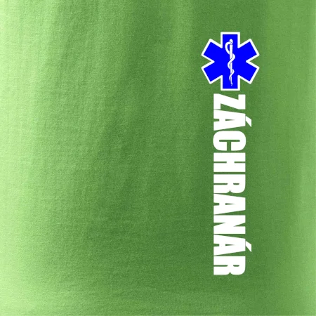 Nápis Záchranár + hviezda