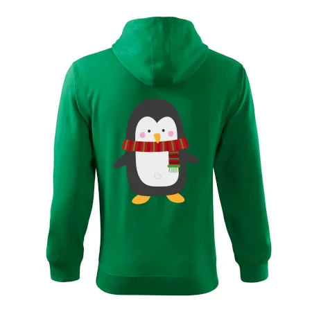 Tučniak so šálom