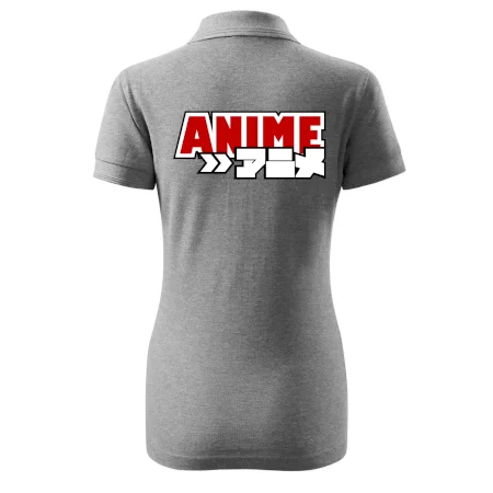 Anime nápis červený