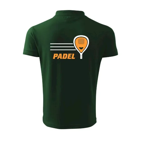 Padel - oranžová raketa