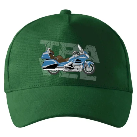 Cestovná motorka Amerika modrá