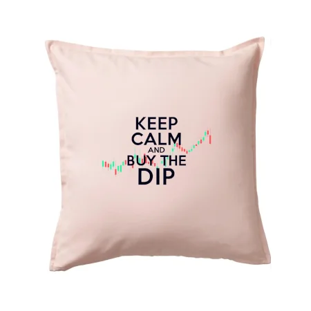 Zelenočervený graf Keep Calm and Buy the Dip