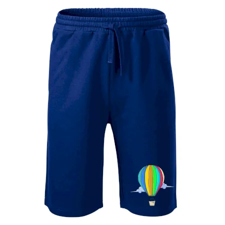 Teplovzdušný balón v oblakoch