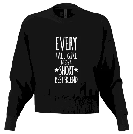 Every tall girl needs a short best friend