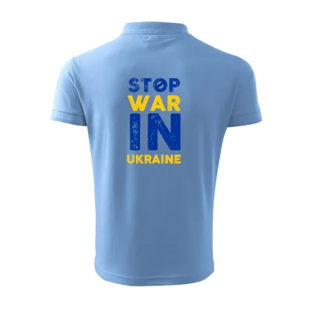 Farebný nápis Stop war in ukraine