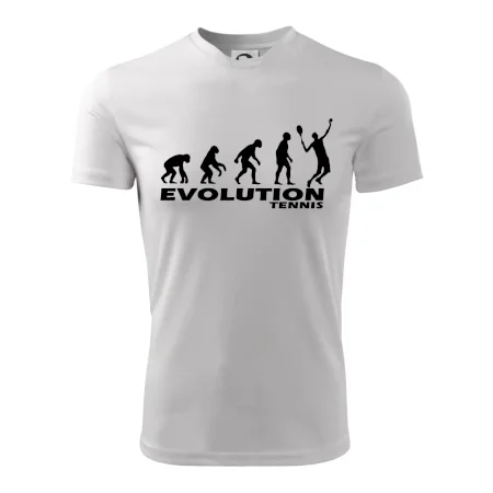 Evolúcia tenis chlapec