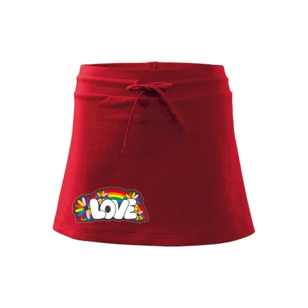 Love s dúhou v pozadí