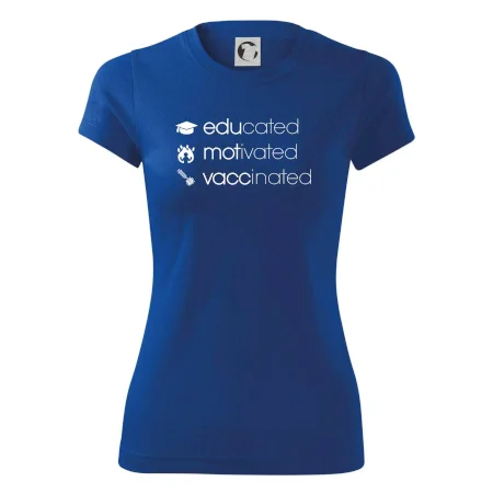 Educated motivated vaccinated