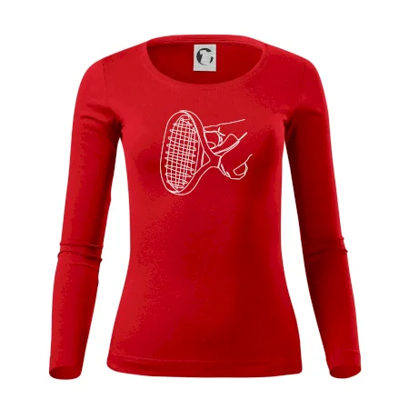 Tenisová raketa jedným ťahom