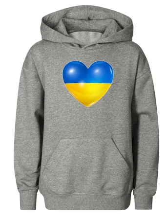 Ukrajina srdce vlajka