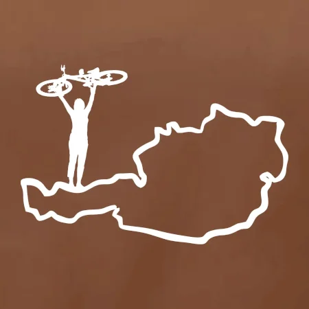 Cyklistka - Mapa Rakúska
