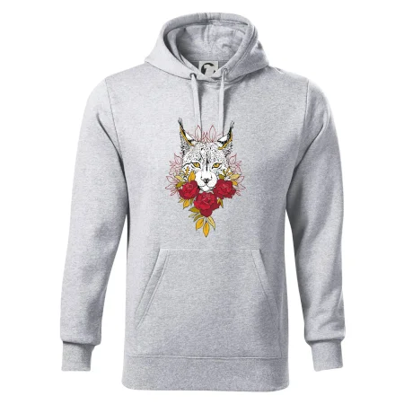 Rys s červenými ružami (Pecka design)