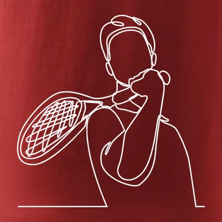 Tenista jedným ťahom