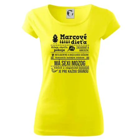 Narodeniny Marec