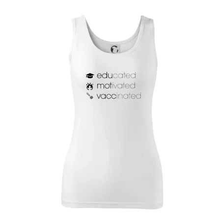 Educated motivated vaccinated