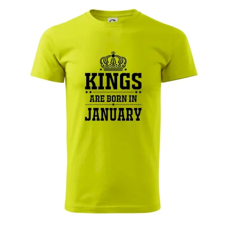Kings are born in January